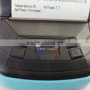 New Mobile Printer 80mm Label Bluetooth Thermal POS Receipt Printer for IOS Android Mobile Printer thumbnail-5