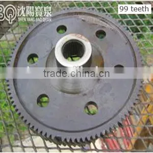 Good Quality Gears for Tower Crane/19 Teeth, 38 Teeth and 99 Teeth thumbnail-1