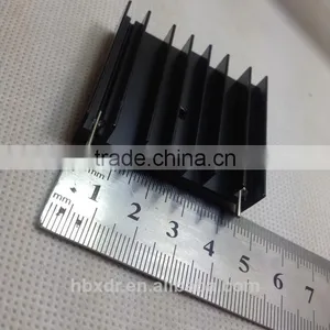Anodized Aluminum Heatsink Extrusion With Cnc Custom Machined thumbnail-4