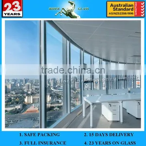 5mm-10mm Office Tempered Push Glass Door thumbnail-1