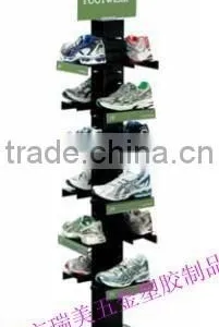8 Tier Floor Standing Removable Display Furniture for Shoes Retail thumbnail-1