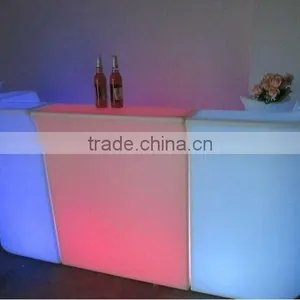 Modern Design Plastic Led Bar Counter With Flashing Color Change thumbnail-1