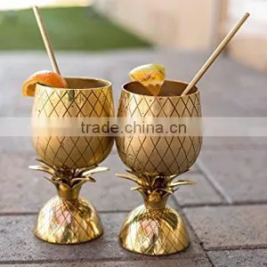 Pineapple Shaped Small Shot Glass, Pineapple Moscow Mule Cup thumbnail-3