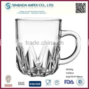 SGS Level KTZB04, Wholesale Small Lids Custom Glass Coffee Mug thumbnail-1