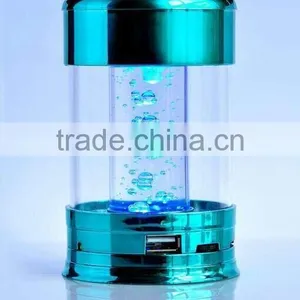 New Product Light Water Column Card Speakers ,Multifunction Speaker thumbnail-4
