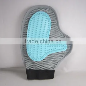 Pet Bath Gloves Pet Dog Cleaning Glove Grooming Bath Brush thumbnail-1