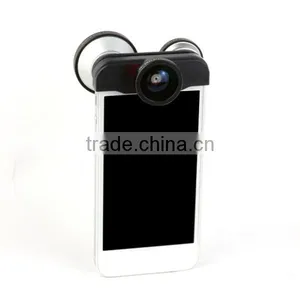 Wholesale Camera Lens 4 IN 1 Wide Angle, Universal Clip Selfie Cam Mobile Phone Lens, Wide Lens for All Smartphone thumbnail-3