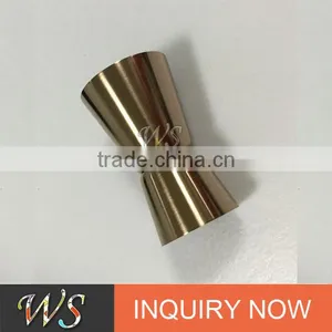 15ml 30ml 20ml 40ml 25ml 50ml or Customizing Acceptable Bronze Copper Rose Gold or Gold Plated Double Jigger thumbnail-3