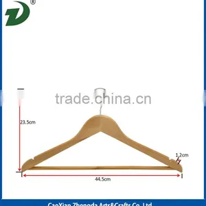 China Wholesale Wooden Craft Coat Hangers thumbnail-1