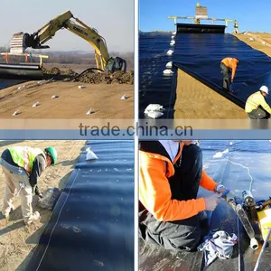 Long Service Life Smooth Side HDPE Geomembrane for Wasterwater Treatment Lagoons thumbnail-4