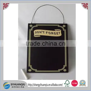 Vintage Wooden Chalkboard and Table Stand Restaurant Table Chaldboard thumbnail-2