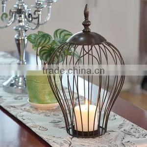 European British Style Unique Design Candlestick Metal Candleholder Vintage Candle Stand Tea Light Wedding Home Decor Classic thumbnail-1