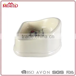European Style Biodegradable Anti Broken 100% Melamine Insulated Plastic Unique Cat Food Bowl thumbnail-1