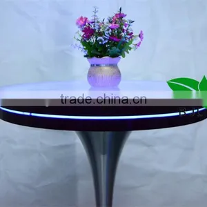 Lighted up Led Bar Table Cocktail Table for Party Event Use thumbnail-5