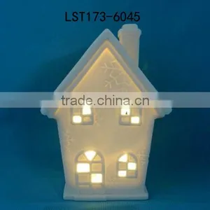 Hot Sell Home Ornament Ceramic Christmas House thumbnail-3
