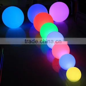 RGB 16 Color Changing Waterproof LED Ball Light Outdoor thumbnail-1