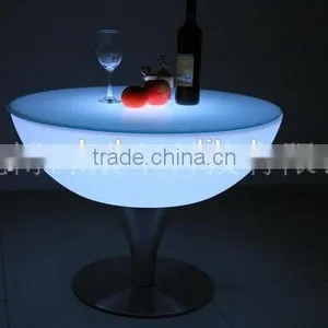 Durable High Quality PE Spa Ledlight up LED Coffee Table thumbnail-2