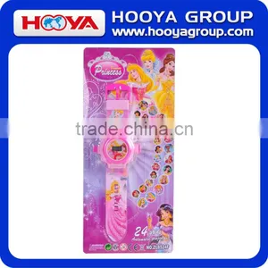 24 Images Plastic Toy Children Wrist Watch Projector thumbnail-1