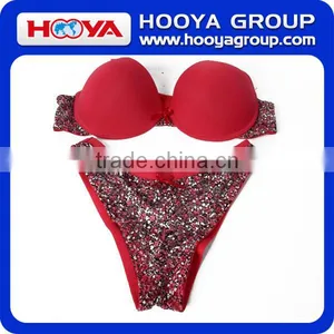 Red Bra Panty Set Sexy Modle Bra And Panty Set Underwear thumbnail-1