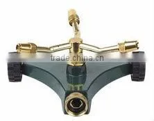 W/ZINC WHEEL 3-ARM ROTATING SPRINKLER BASE thumbnail-1