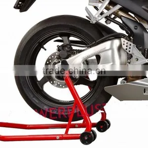 300kg Adjustable Universal Steel Motorcycle Rear Stand Paddock Stand thumbnail-2