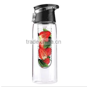 BAP FREE Fruit Juice Infusing Infuser Water Bottle Sport Health Flip Lid thumbnail-5