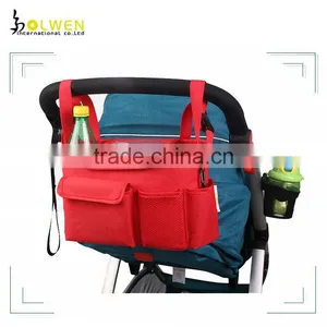 High Quality 600D Polyester Diaper Bag for Baby Troller thumbnail-1