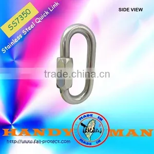SS7350 Marine Deck Hardware Stainless Steel 304 Quick Link Hook thumbnail-4