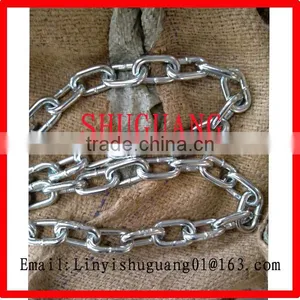 Zinc Plated Ordinary Mild Steel Medium Link Chain thumbnail-2