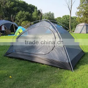 Aluminium Pole Two Layer 2 Person Camping Tent thumbnail-2