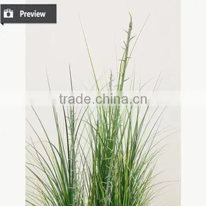 Wholesale Artificial Grass Potted Onion Grass With Barbed Spray Fake Grass Bonsai Plants for Home Decoration thumbnail-2