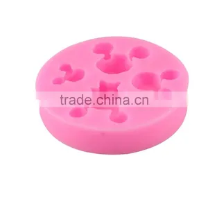 Liquid Silicone DIY Chocolate Chip Mold Handmade Cake Mold Cake Decorating Tools Mickey 1688 Agent thumbnail-5