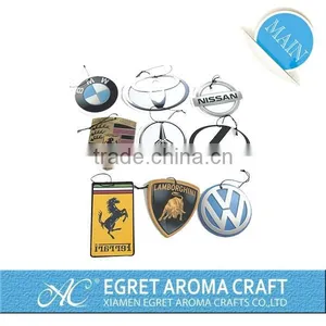 2016 Custom Design and Shape Promotionalcar Paper Cardboard Hemp Paper Air Freshener thumbnail-1