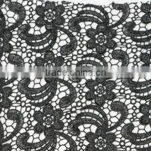 Embroidered Flower Trim Fabric thumbnail-1