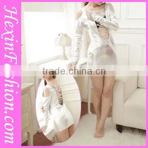 Wholesale New Style Plus Size White Club Dresses thumbnail-1