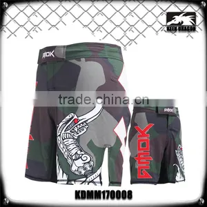 High Quality Martial Arts Uniforms Camo Training Shorts thumbnail-1