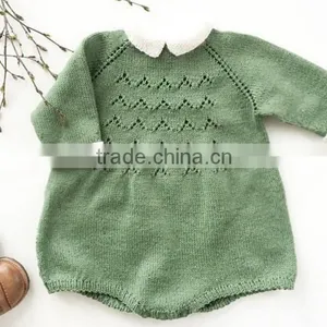Custom Newborn Baby Toddler Handmade Onepiece Sweaters thumbnail-2