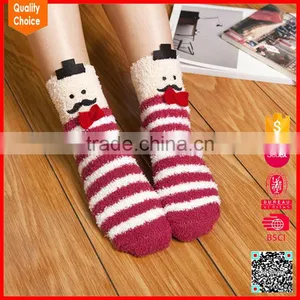 Wholesale China Custom Knitted Winter Funny Christmas Sock thumbnail-1