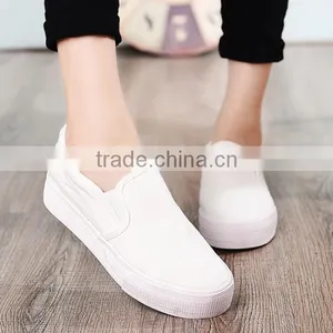 Zm35607a Wholesale Casual Canvas Shoes Beautiful Girls Slip on Shoes thumbnail-2