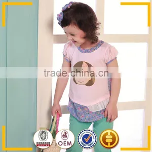 Pink Beautiful Little Girl Baby Girl Birthday Gifts Brand New Fashion Custom Print T-shirt thumbnail-1