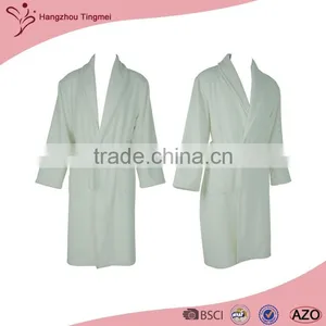 Trendy Design High Quality Mens White Terry Cloth Bathrobe thumbnail-2