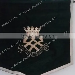 Hand Embroidery Bullion Wire Military Flag & Banner, HighLand Banner thumbnail-1