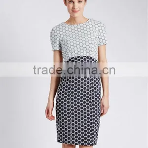 Spotted Shift Dress New thumbnail-1