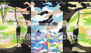 Designer Custom Half Placket Camo Shirt thumbnail-6