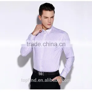 Yiwu Factory Competitive Price Customise Decent Formal Men's Busniess Shirt thumbnail-3