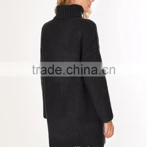 2017 New Design Turtle Neck Girls Sweater Dress thumbnail-4