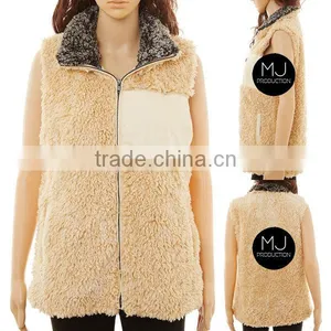 FACTORY Wholesale Monogram Fleece Jacket thumbnail-1