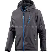 Brands High Quality Outdoor Waterproof Men Softshell Windbreaker Jacket With Hood thumbnail-1