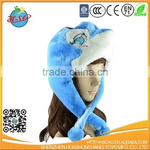 New Plush Hat Animal Tpye Dolphin Shape thumbnail-1