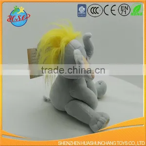 Customize Sitting Plush Elephant Toy New Design Stuffed Elephant Soft Toy for Promotion thumbnail-2